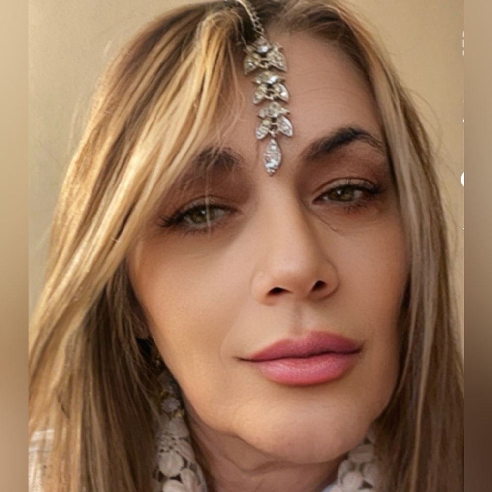 🎉NEW🎉🌻Indian Bollywood Wedding Hair Jewelry-New